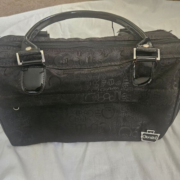 Caboodles Makeup Bag Cosmetics Travel Case Doctor Style Toiletries Black Purse - Picture 8 of 8